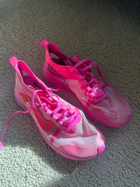 Off-White Shoes - Off-white Nike Women's Bright Pink Athletic Running Sneakers